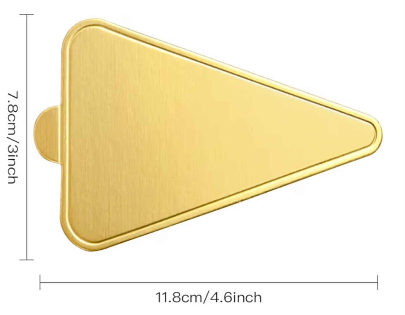 CARTON TRIANGULAR 3X4