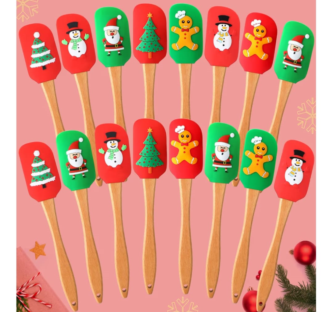 ESPATULA MADERA NAVIDAD