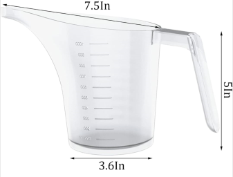 TAZA MEDIDORA 7.5X5X3.6